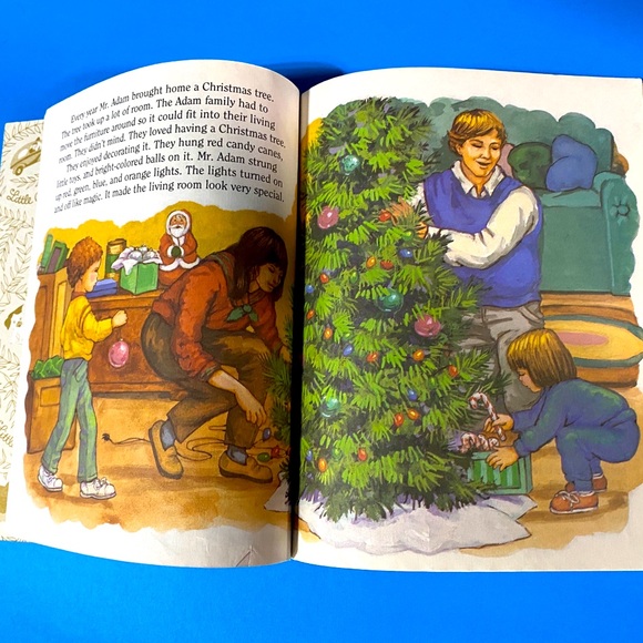 THE CHRISTMAS TREE THAT GREW VTG 80’s A LITTLE GOLDEN BOOK CHRISTMAS STORY - Picture 3 of 11